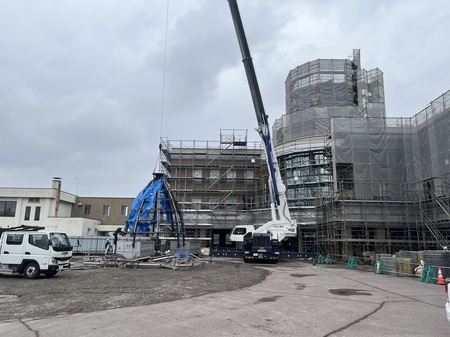 パインフォーラム屋根解体状況2