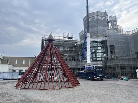 パインフォーラム屋根設置状況1