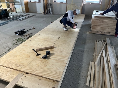 遊び場コーナー造作製作写真2