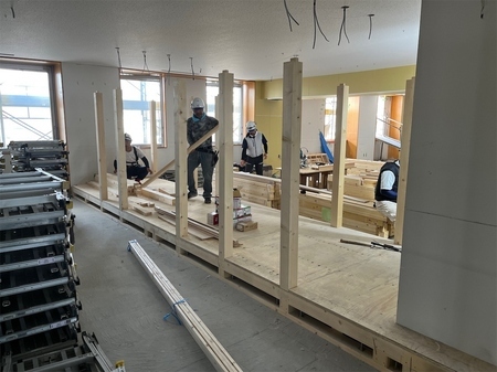 遊び場コーナー造作製作写真6