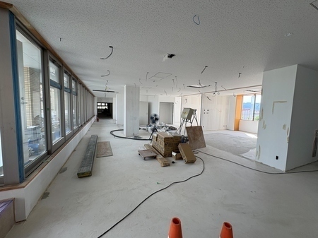 3階内装改修施工状況