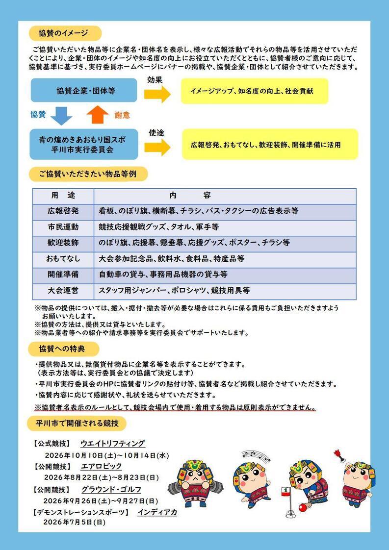 募集チラシ(裏)